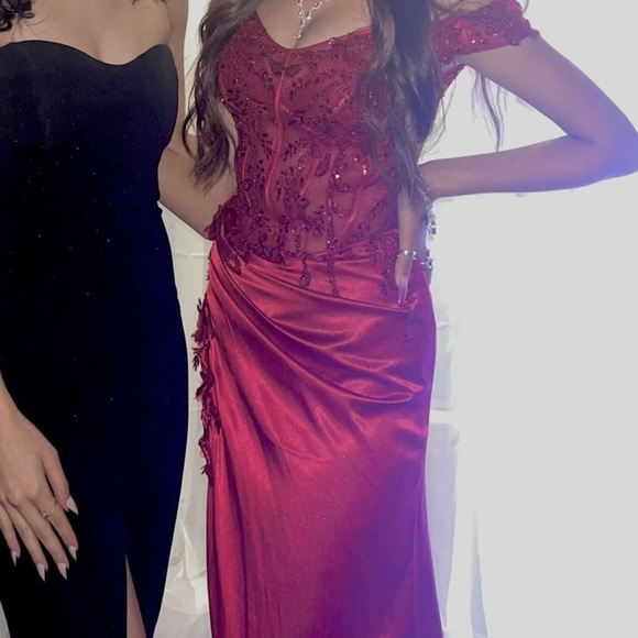 Corset Prom Dress - Picture 5 of 5